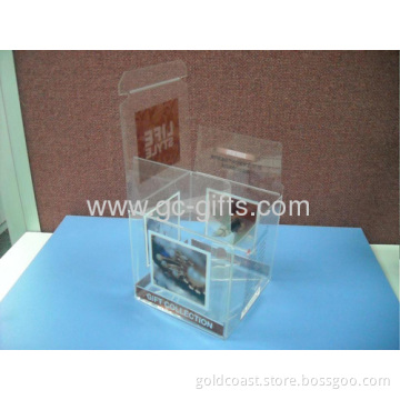 Soft Crease + Auto Bottom Plastic Packaging Box 